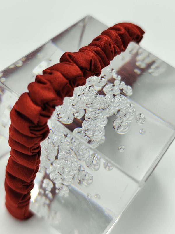 Silk Scrunchie | Red Velvet - Image 2