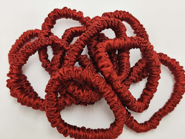 Silk Scrunchie | Red Velvet - Image 4