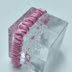 Silk Scrunchie | Bubblegum