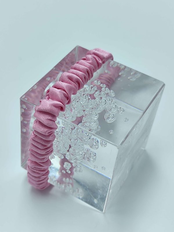 Silk Scrunchie | Bubblegum