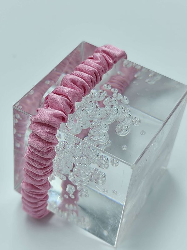 Silk Scrunchie | Bubblegum - Image 2