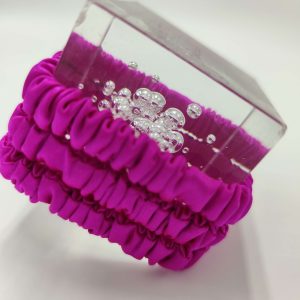 Silk Scrunchie | Fuchsia