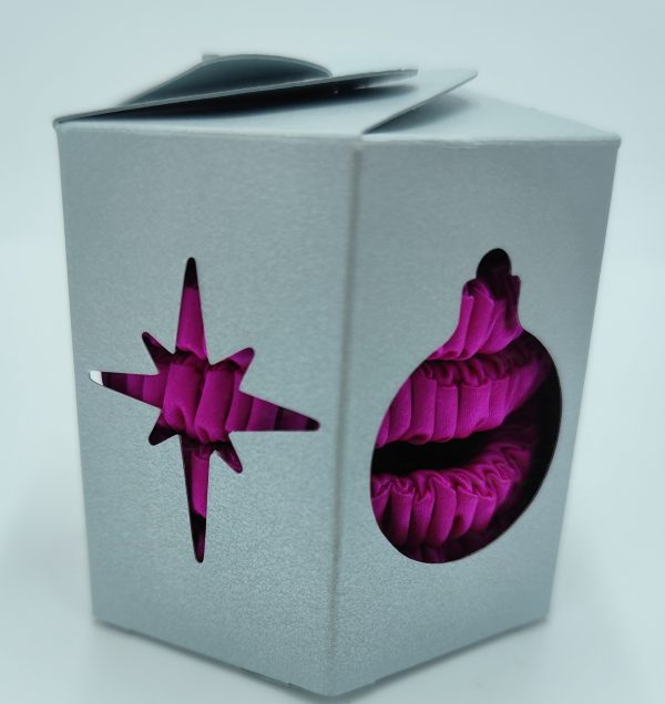 Silk Scrunchie | Fuchsia - Image 3