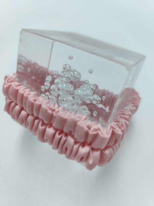 Silk Scrunchie | Powder Pink - Image 2