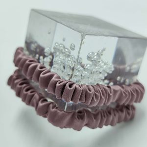 Silk Scrunchie | Dusky Rose