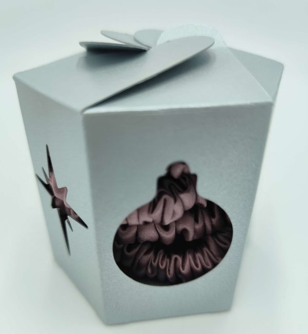 Silk Scrunchie | Dusky Rose - Image 6