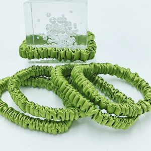 Silk Scrunchie | Pear