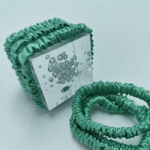 Silk Scrunchie | Mint