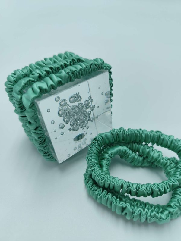 Silk Scrunchie | Mint