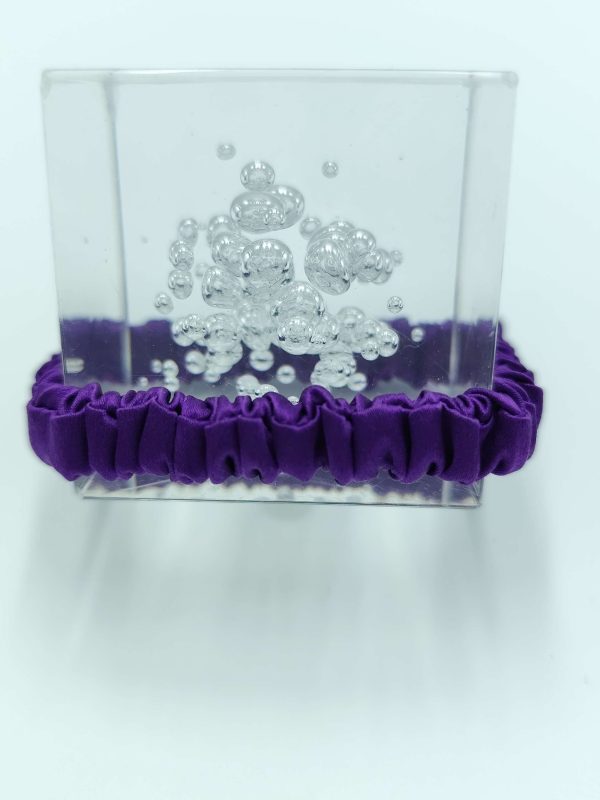 Silk Scrunchie | Amethyst