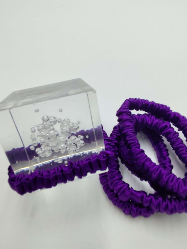 Silk Scrunchie | Amethyst - Image 2