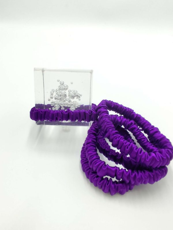 Silk Scrunchie | Amethyst - Image 3