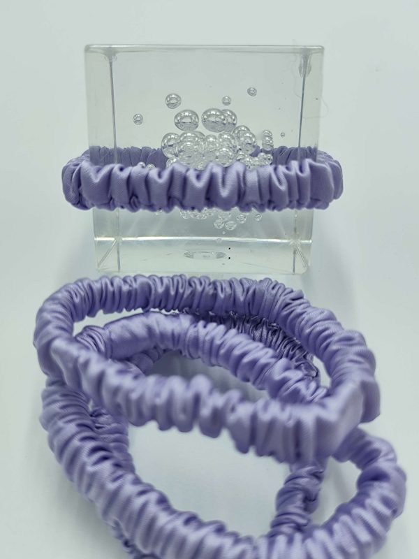 Silk Scrunchie | Lilac Dream - Image 2
