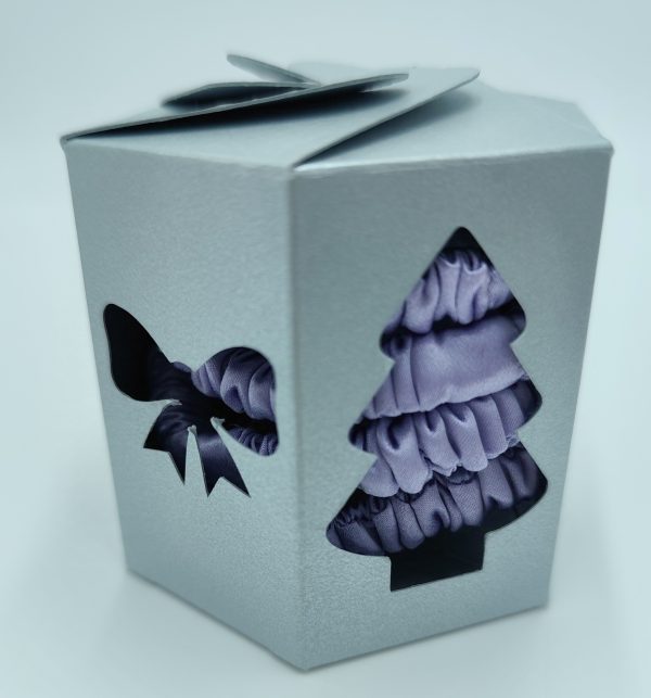Silk Scrunchie | Lilac Dream - Image 4