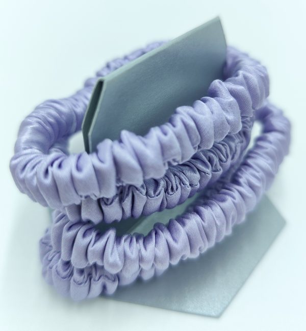 Silk Scrunchie | Lilac Dream - Image 6