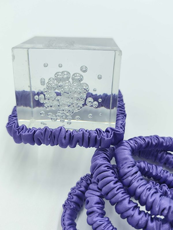 Silk Scrunchie | Iris - Image 2