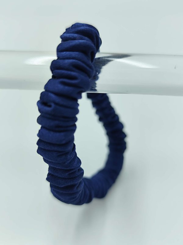 Silk Scrunchie | Navy - Image 2