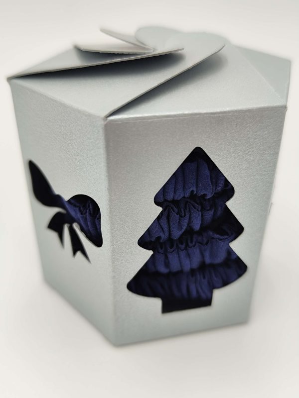 Silk Scrunchie | Navy - Image 4