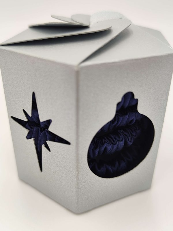 Silk Scrunchie | Navy - Image 5
