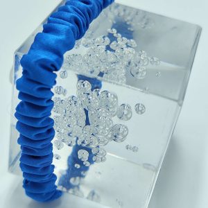 Silk Scrunchie | Azure