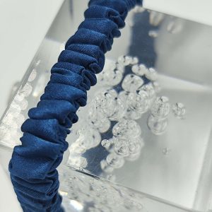Silk Scrunchie | Ink
