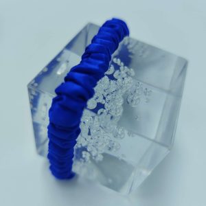 Silk Scrunchie | Sapphire