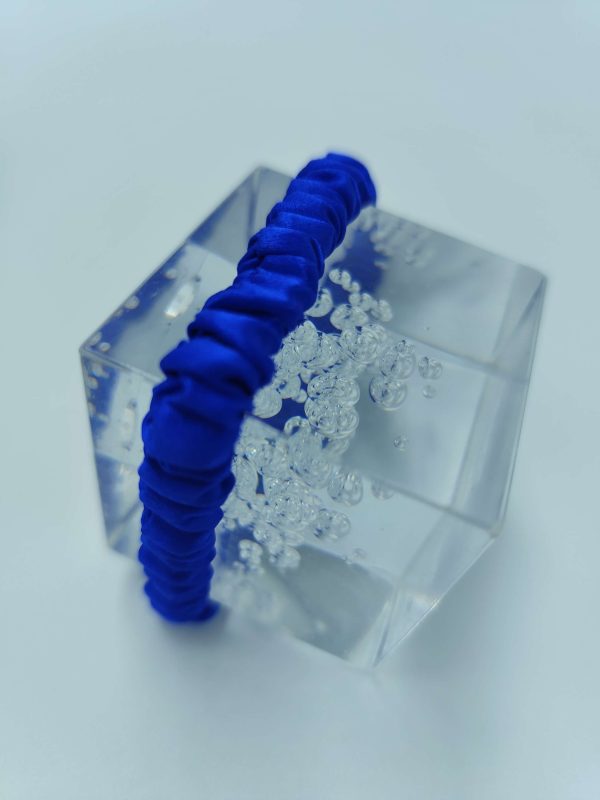 Silk Scrunchie | Sapphire