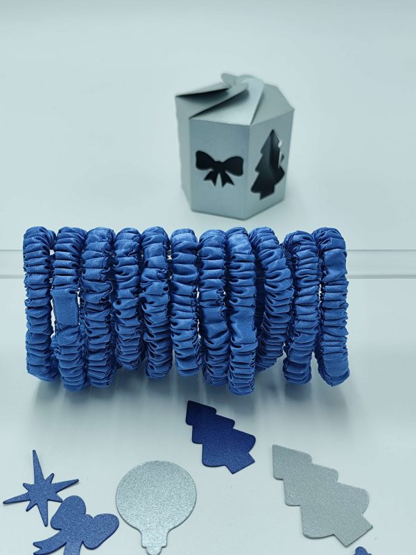 Silk Scrunchie | Indigo Blue - Image 2