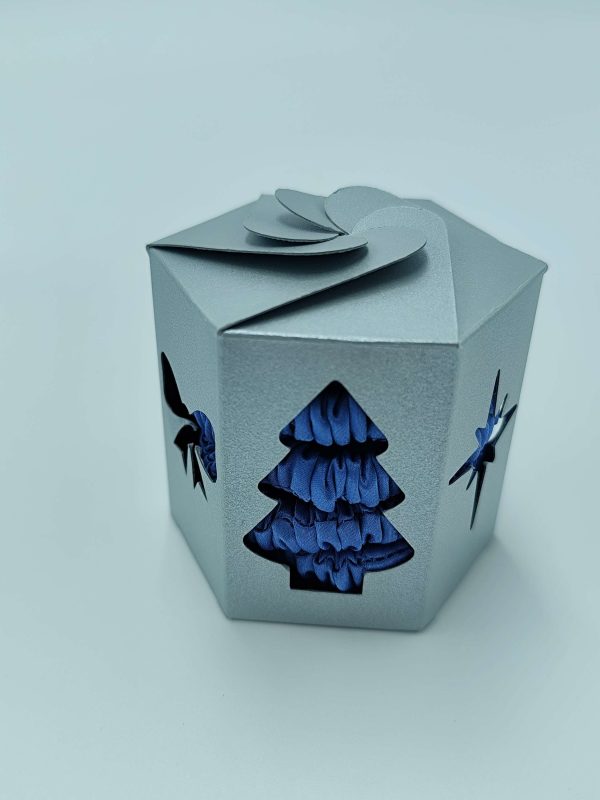 Silk Scrunchie | Indigo Blue - Image 3