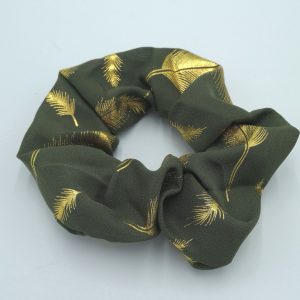 Olive Gold Feather