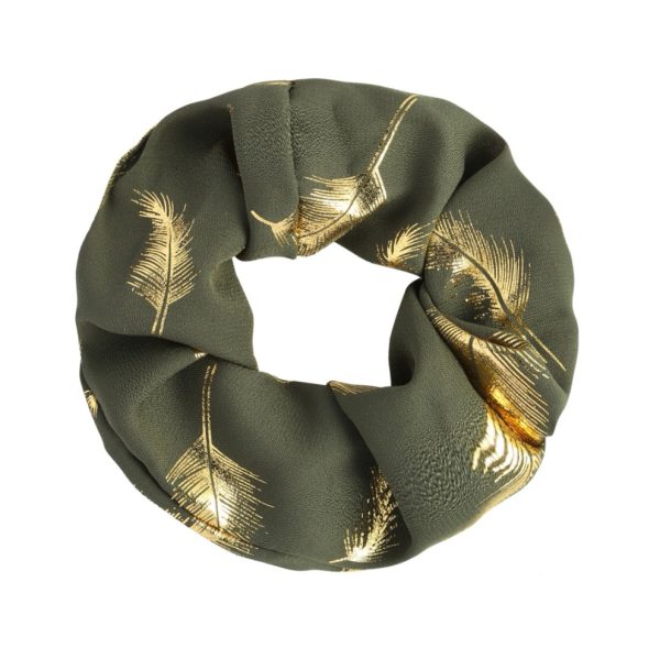 Olive Gold Feather - Image 2