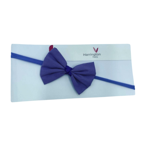 Organic Cotton Baby Bow Headband - Image 3