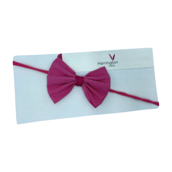 Organic Cotton Baby Bow Headband - Image 2