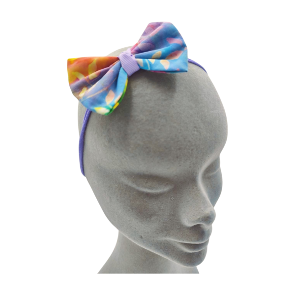 Organic Cotton Baby Bow Headband - Image 3