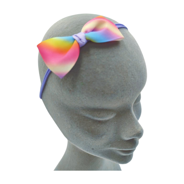 Organic Cotton Baby Bow Headband - Image 4