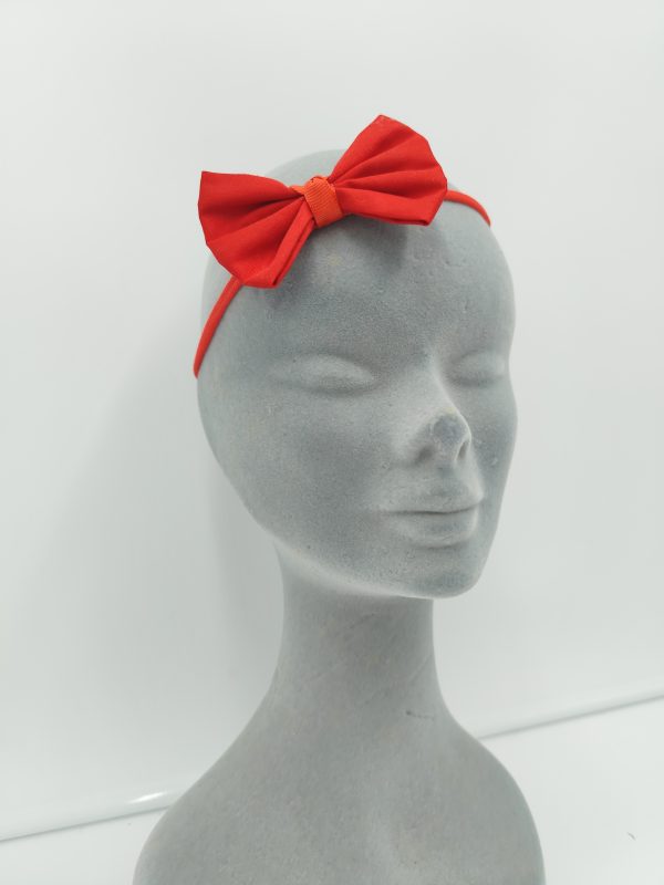 Organic Cotton Baby Bow Headband