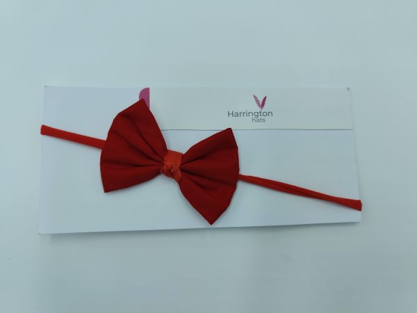 Organic Cotton Baby Bow Headband - Image 2