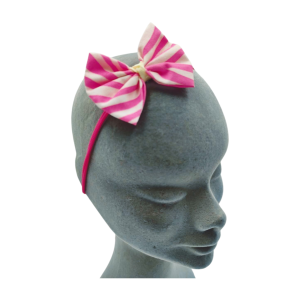 Organic Cotton Baby Bow - Stripes