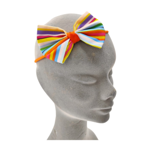 Organic Cotton Baby Bows - Stripes