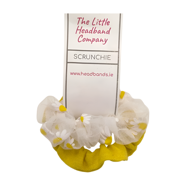 Organic Cotton Daisy Duo Scrunchie - Image 5