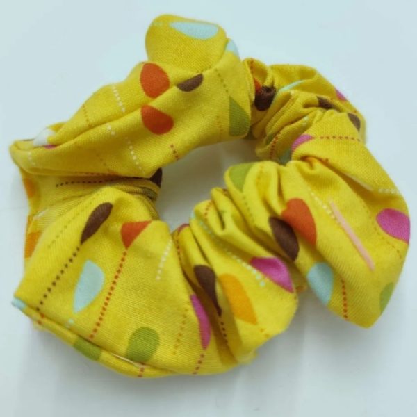 Organic Cotton Print Scrunchie Limited Edition