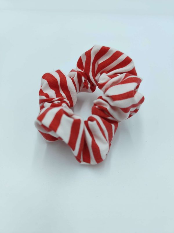 Organic Stripe Cotton Scrunchies - Image 4