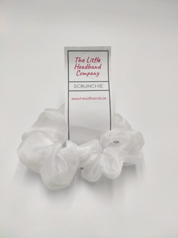 Organza Diamante Scrunchie