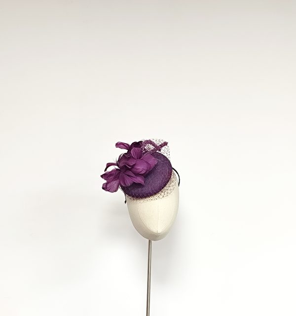 Plum Button with sparkle