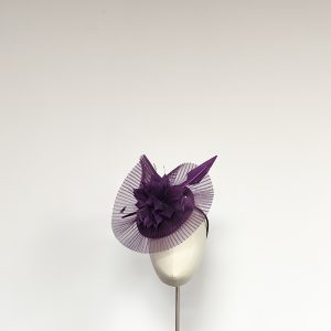Plum Crin Headpiece