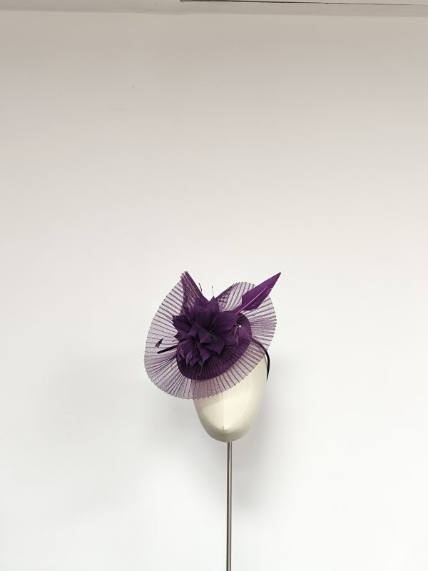 Plum Crin Headpiece