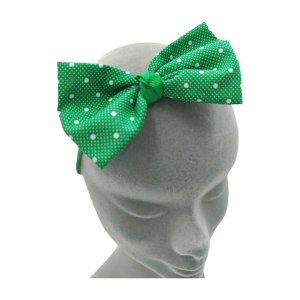 Polka Dot Baby Bow Headband