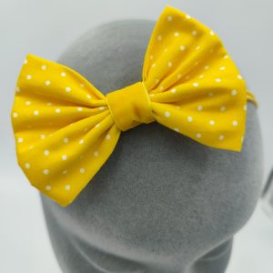 Polka Dot Baby Bow Headband