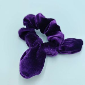 Purple Velvet Bow