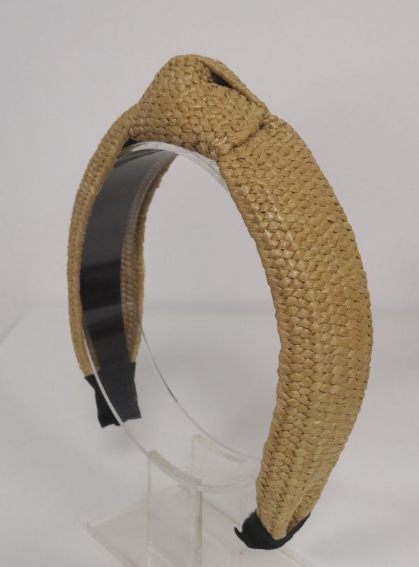 Raffia Carmel Headband